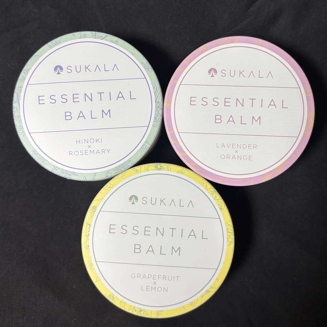SUKALA エッセンシャルバームセット エッセンシャルバーム 3個セット