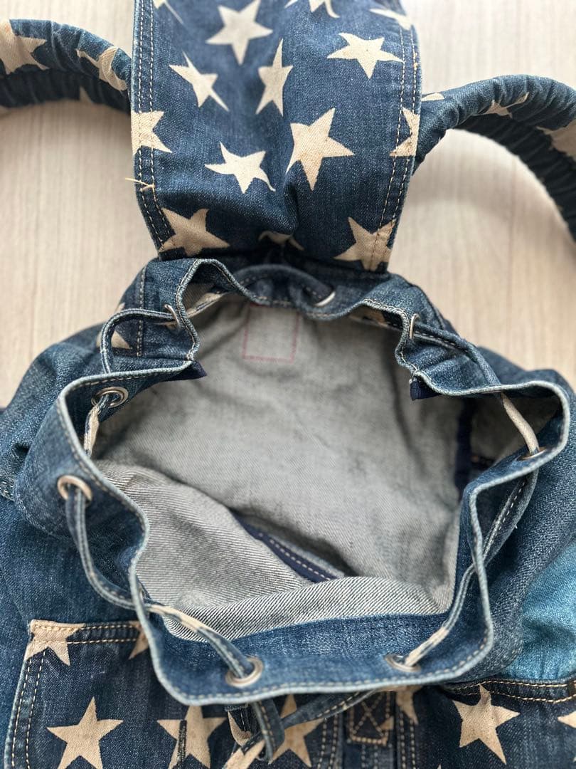 HYSTERIC GLAMOUR 星柄デニムリュック