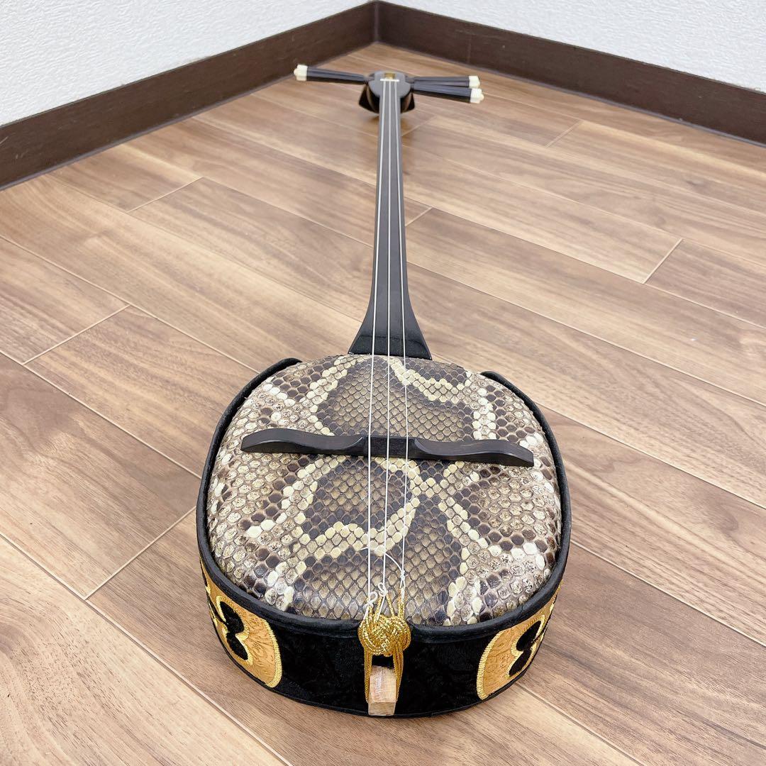 沖縄 三線 蛇皮 民謡 和楽器