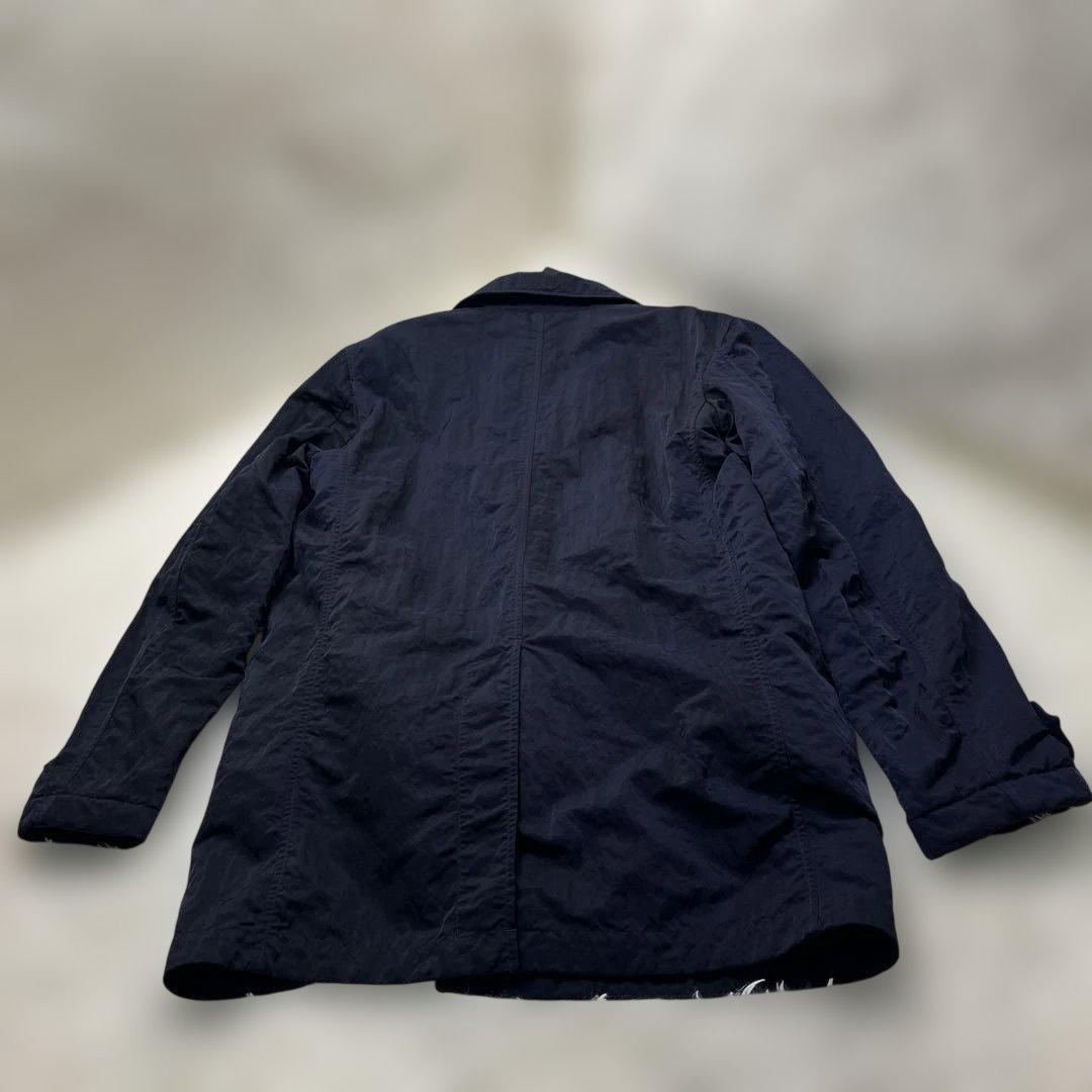 未使用　C.P.COMPANY NYLON ネイビー　ステンカラーコート 48