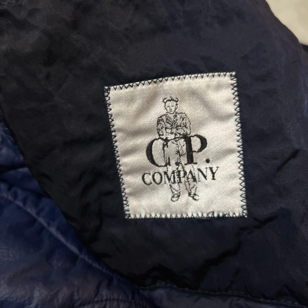 未使用　C.P.COMPANY NYLON ネイビー　ステンカラーコート 48