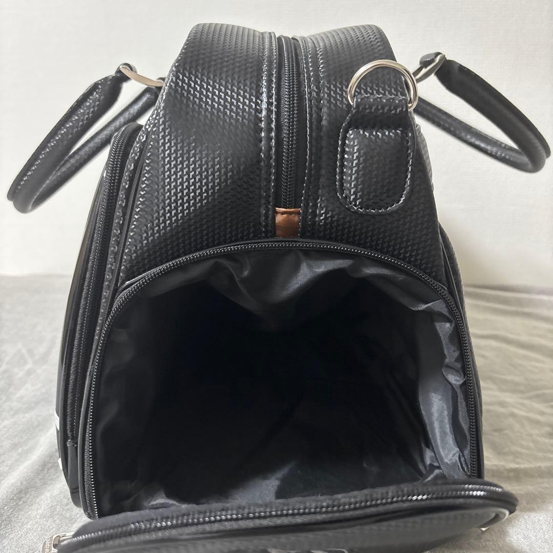 ADABAT ブラック ボストンバッグ