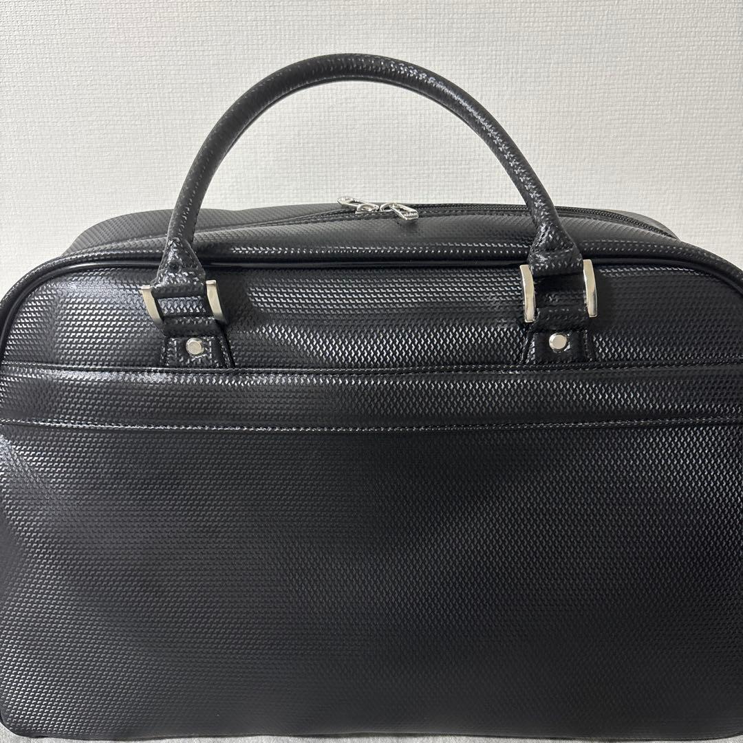 ADABAT ブラック ボストンバッグ