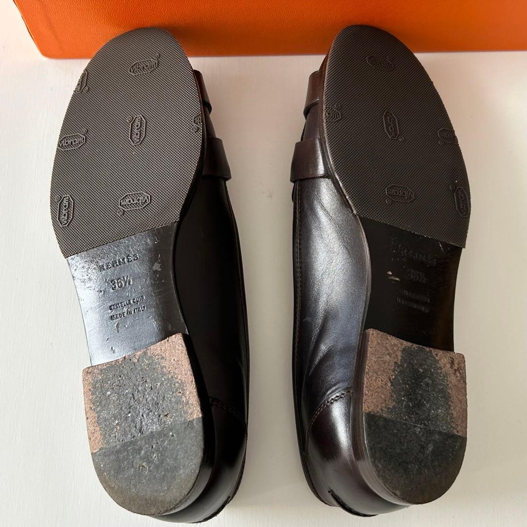 HERMES ローファー　36 1/2
