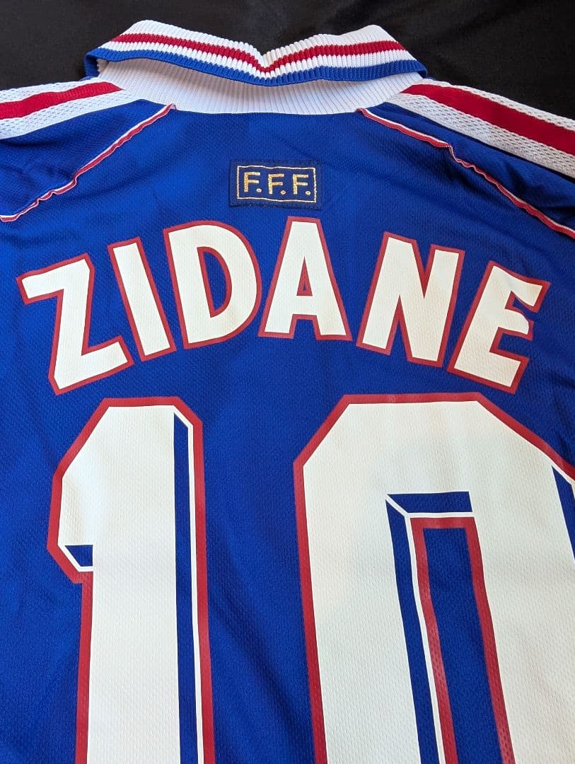 【新品タグ付き】フランス代表/ジネディーヌ・ジダン/H/99年モデル