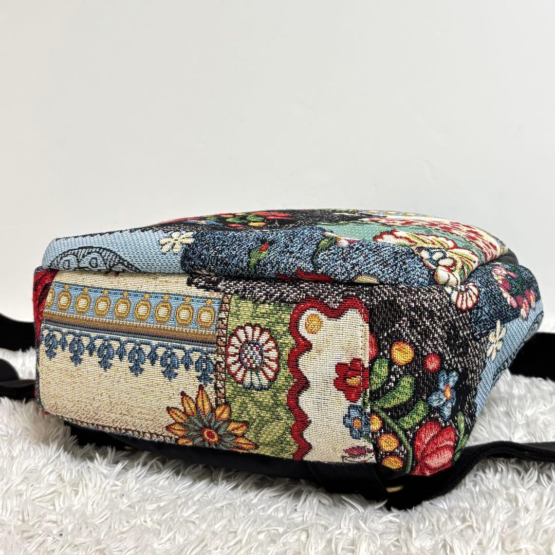 【美品】 ソアソウル サマンサ リュックサック バックパック ゴブラン織り