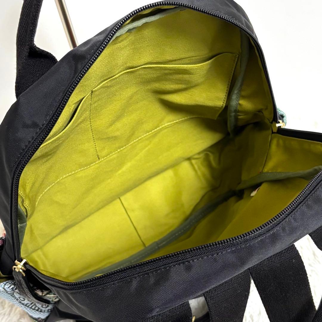 【美品】 ソアソウル サマンサ リュックサック バックパック ゴブラン織り