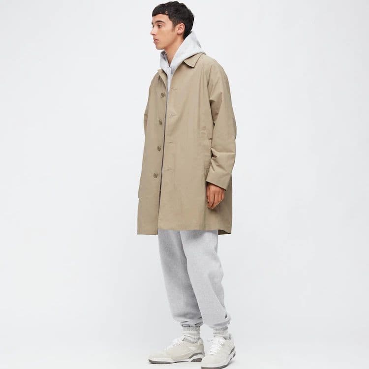 UNIQLO ポケッタブルハーフコート ステンカラーコート』 - メルカリ