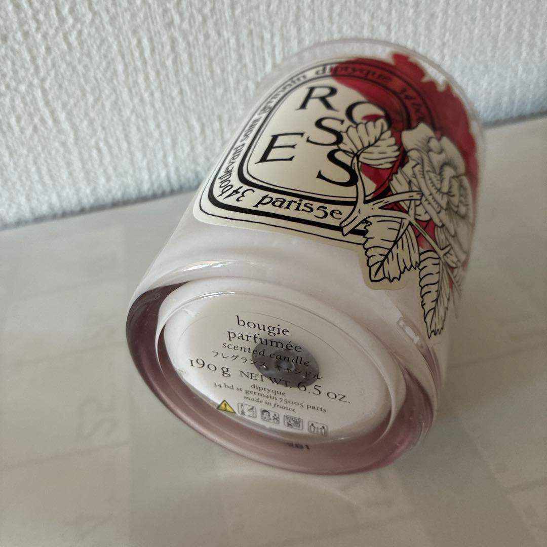 新品 限定 diptyque ROSE キャンドル 190g
