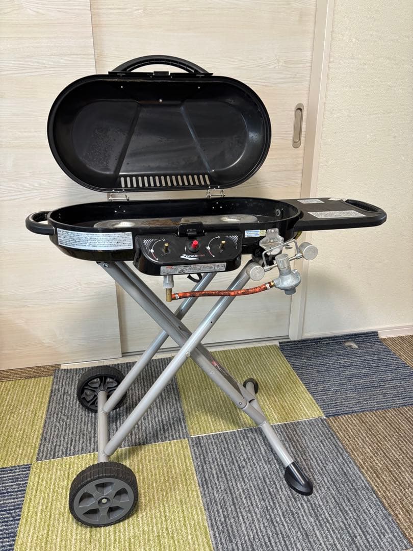 激安　 Coleman バーベキューグリル 赤　送料込み