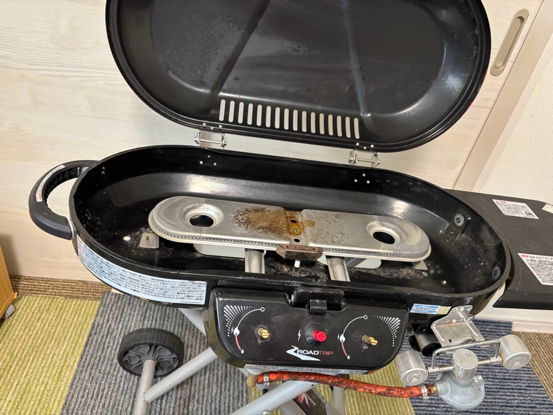 激安　 Coleman バーベキューグリル 赤　送料込み