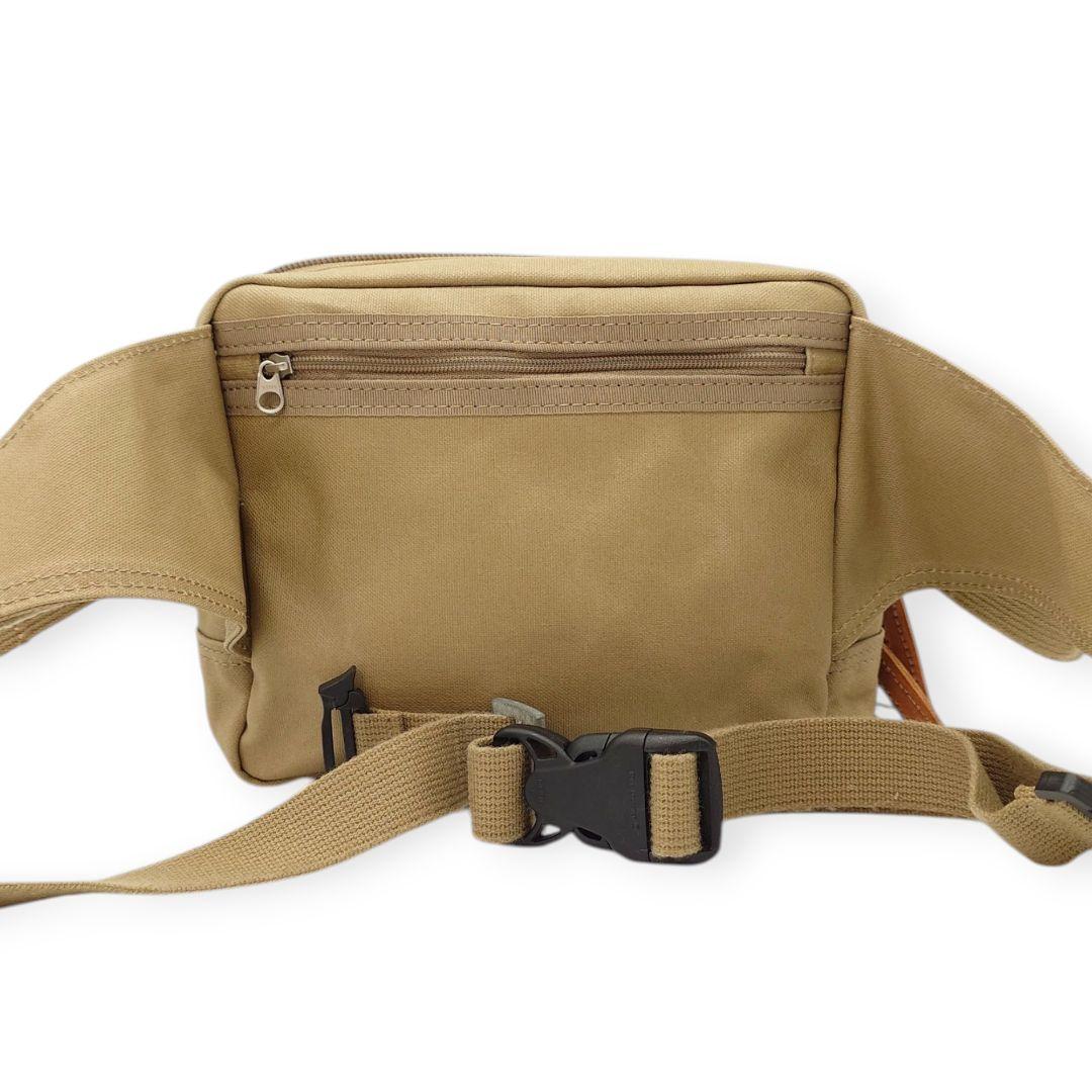 【新品】PORTER ポーター FIELD コットン レザー ウエストバッグ