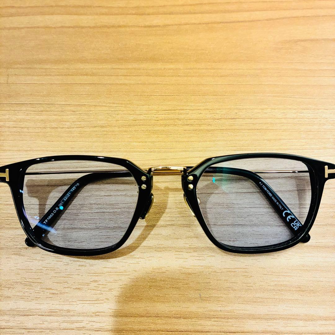 美品 TOM FORD サングラス TF5862-D-B 001 トムフォード