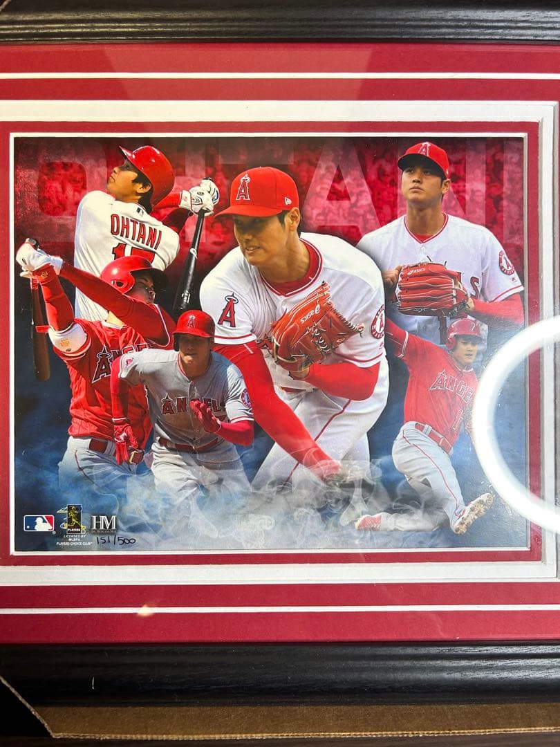 【世界限定500枚】大谷翔平 フォトミント 新人賞 獲得記念 シリアルNo.入り