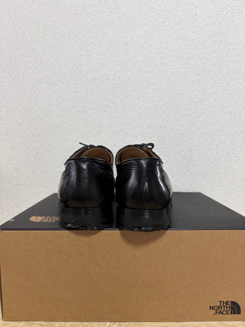 ysl イヴサンローラン ストレートチップ 革靴 ブラック 26.5cm