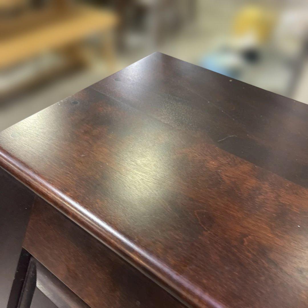 【北海道民芸】片袖ビューロー◇ライティングデスク◇参考価格35万の品