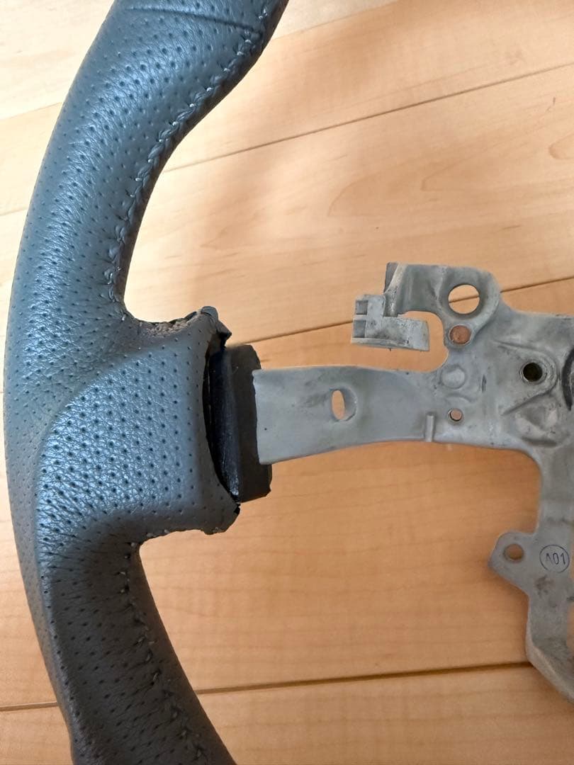 REIZ（ライツ）「専用グレー革」DA17V エブリイバ ン　ハンドル