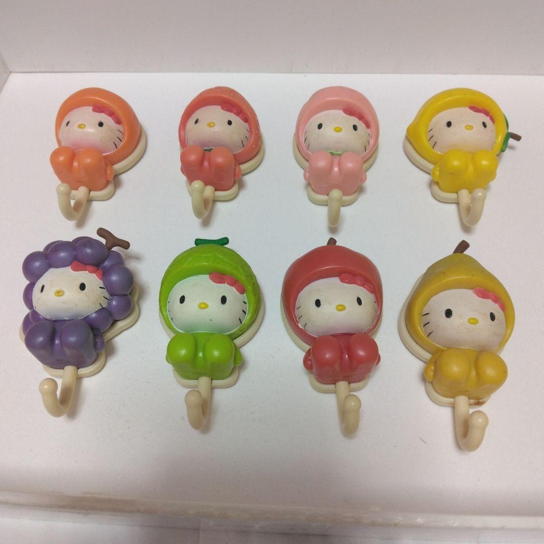 キティちゃん フルーツマグネット フック付き8点セット - メルカリ