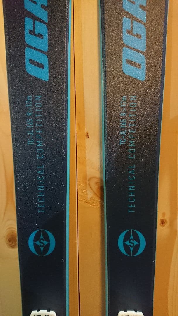 OGASAKA 165㎝ 簡単調整223～322㎜オガサカ TCーJL スキー板