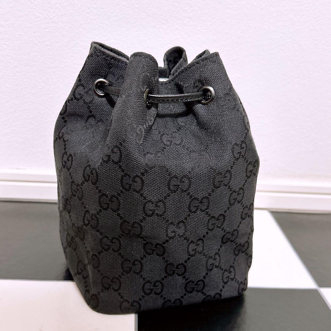 《美品》GUCCI(グッチ)巾着ミニバッグ ポーチ