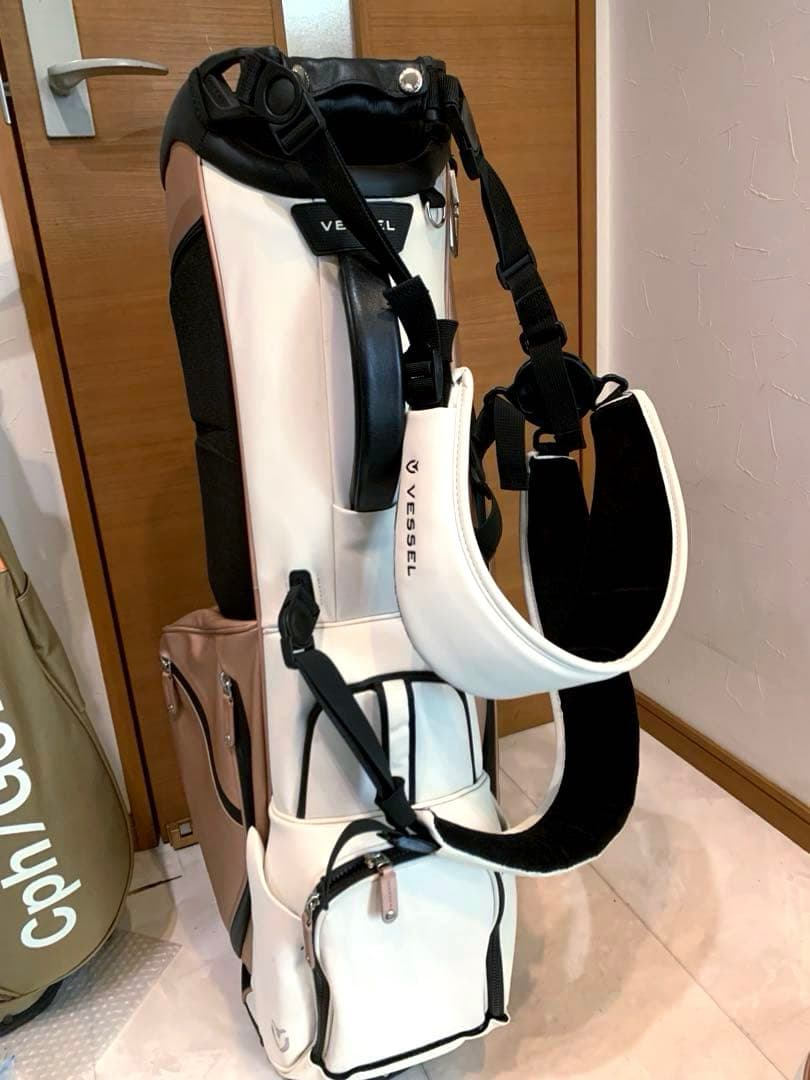 希少カラー　良品　ベゼル　キャディバッグ　VESSEL PLAYER 3.0