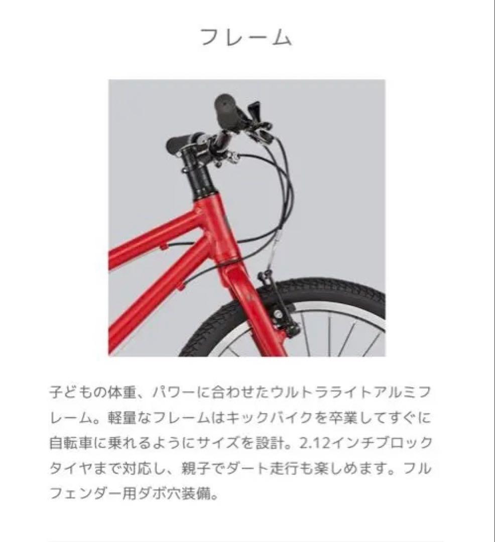 RITEWAY キッズ自転車 20インチ 青