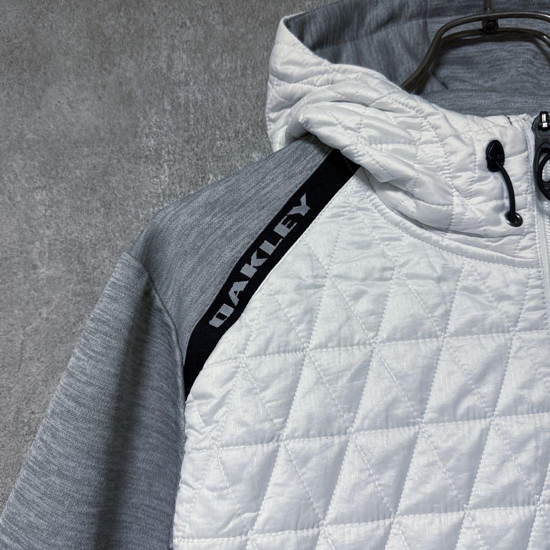 OAKLEY オークリー 中綿 切り変え フードジャケット フルジップ ウェア