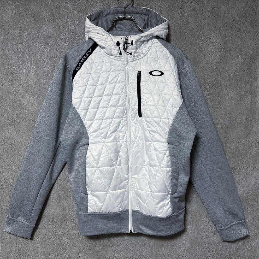 OAKLEY オークリー 中綿 切り変え フードジャケット フルジップ ウェア