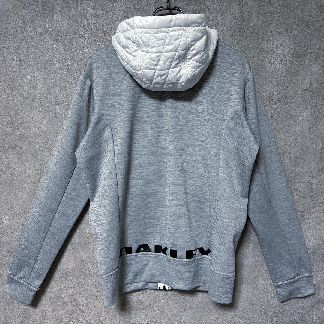 OAKLEY オークリー 中綿 切り変え フードジャケット フルジップ ウェア