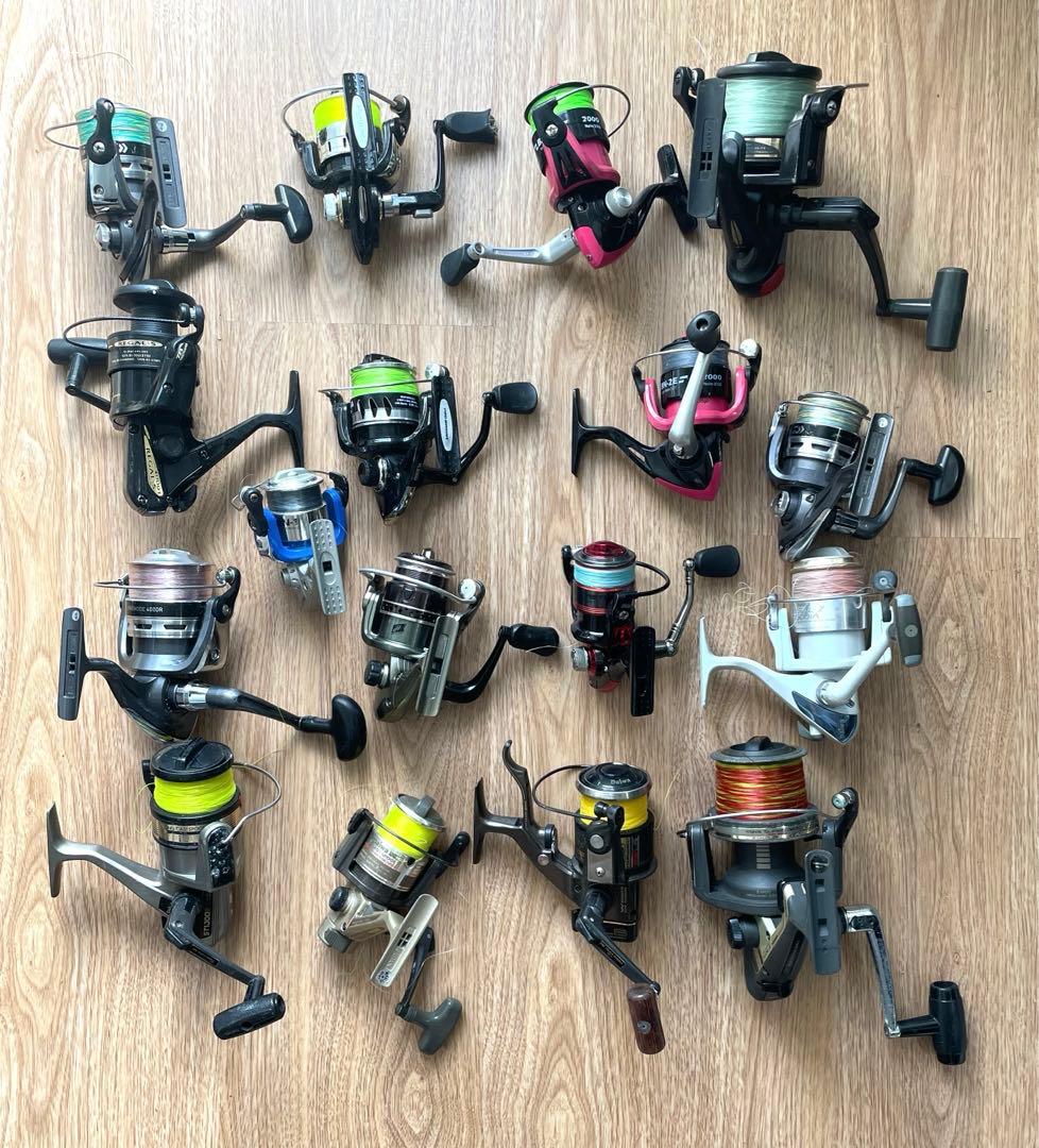 フィッシング リールセット 17個