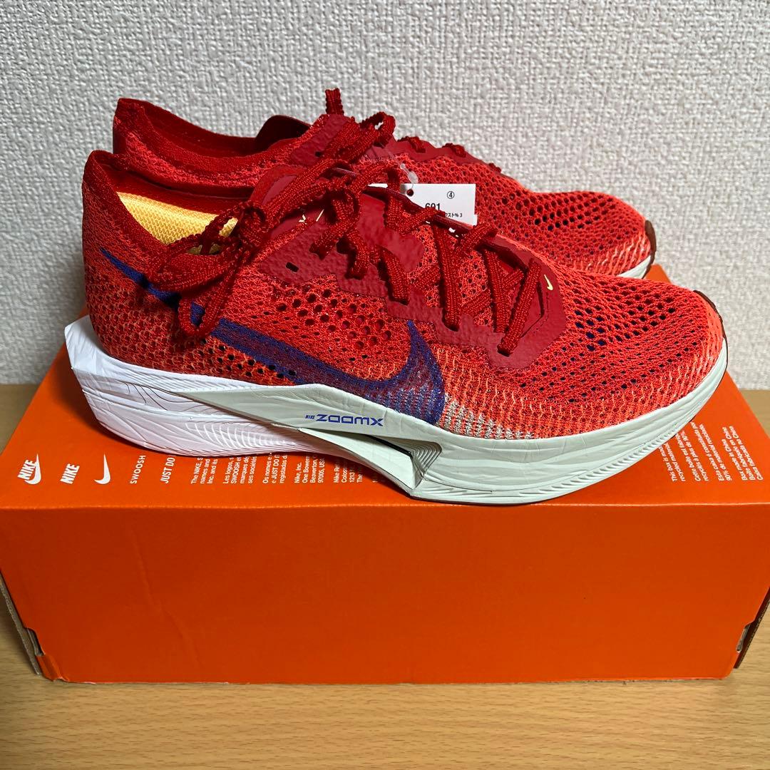 新品 ZOOMX VAPORFLY NEXT% 3 RED 25.5cm