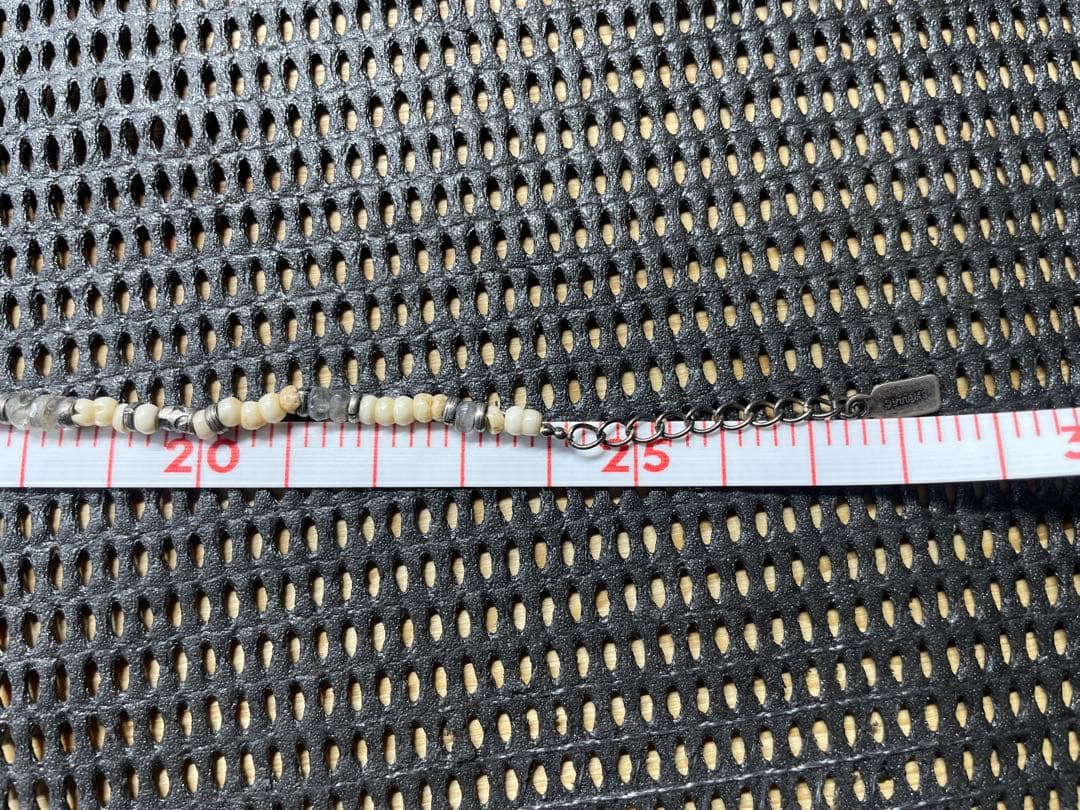 シェラック shellac 新品同様 天然石 アンクレット