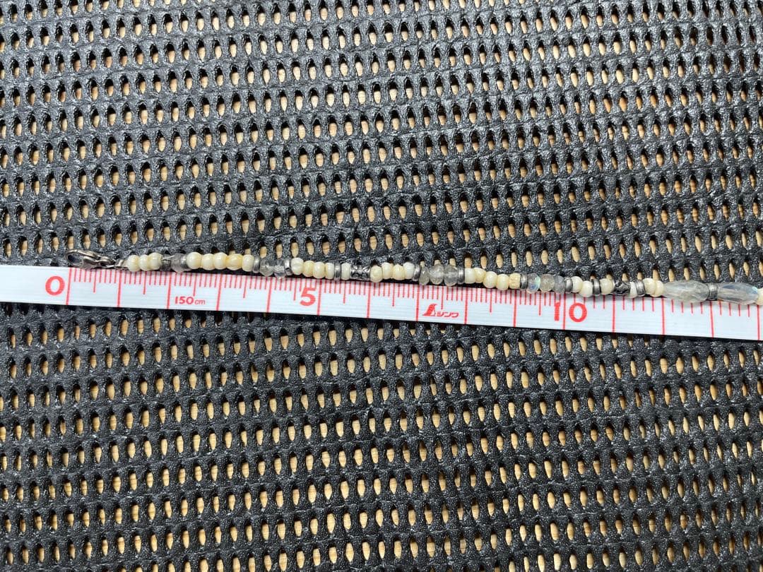 シェラック shellac 新品同様 天然石 アンクレット