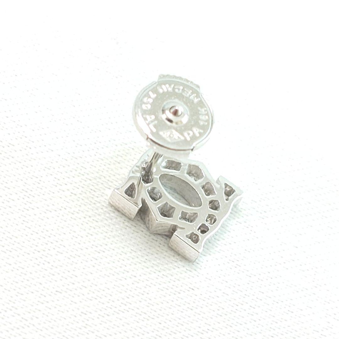 【美品】カルティエ アントルラセ ピアス 片耳用 6688