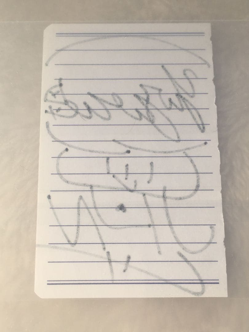 羽生結弦さん 選手時代直筆サイン 超レア！希少！ - メルカリ