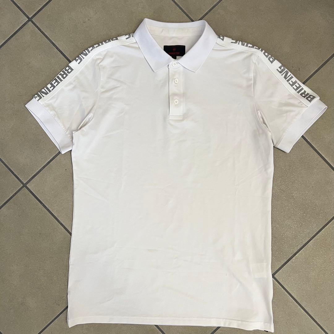 BRIEFING ブリーフィング　セットアップ　メンズ　サイドロゴ　ゴルフ　白黒