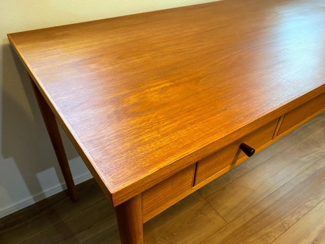 CHLOROS クロロス チーク オリジナルデスクテーブル オイル仕上げ