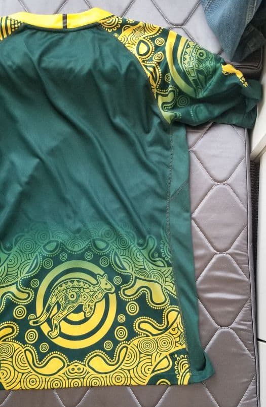 ラグビー、オーストラリア代表ユニフォーム、2019年ワールドカップモデルセカンド