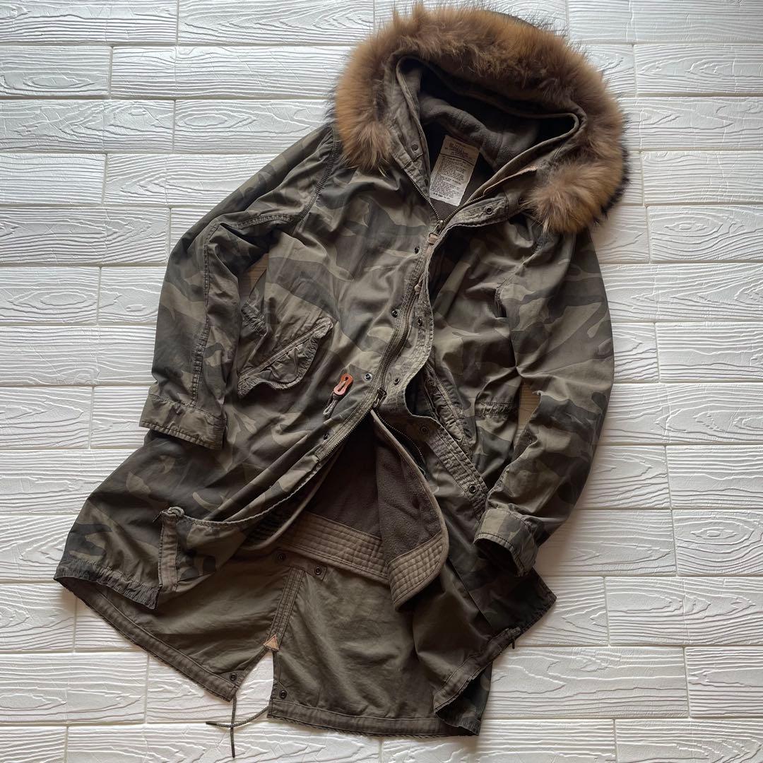 goa モッズコート 3way ファー モッズコート 平成 y2k アーカイブ