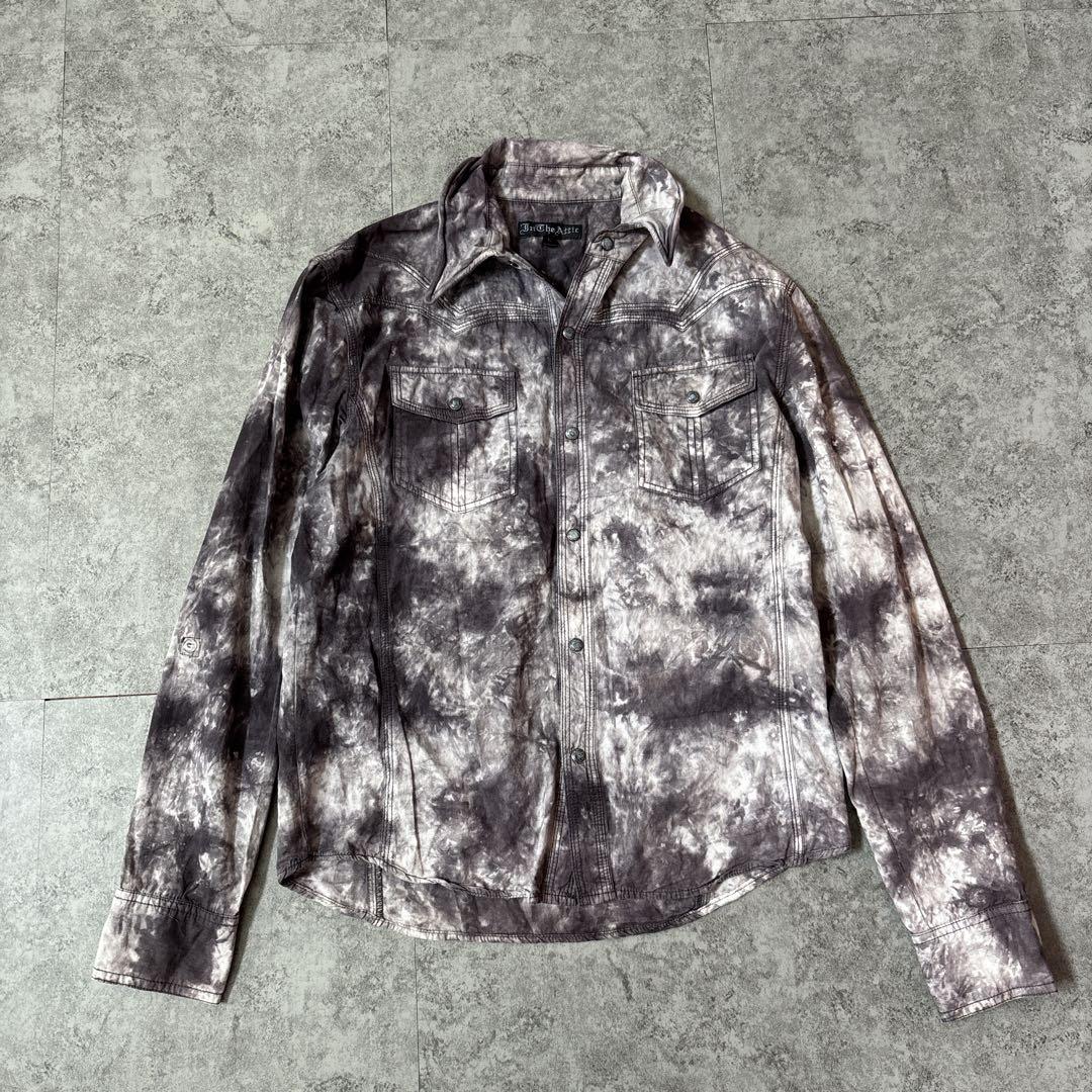 archive y2k Tie dye 平成 お兄系 グランジ 長袖 シャツ L - メルカリ