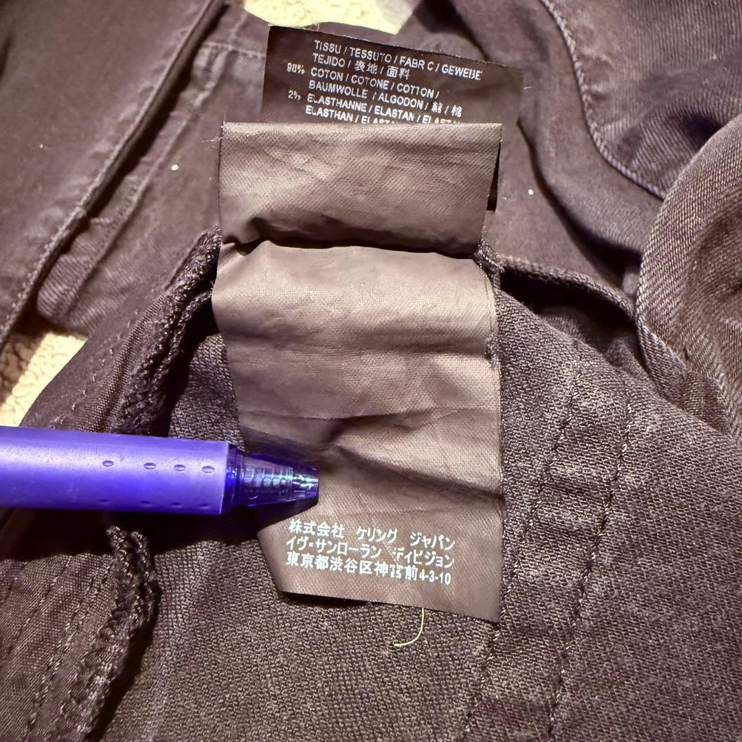 サンローランパリ ブラック スキニーパンツ 2017 ヴァカレロ