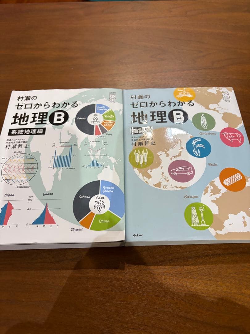 村瀬のゼロからわかる地理B 2冊セット - メルカリ