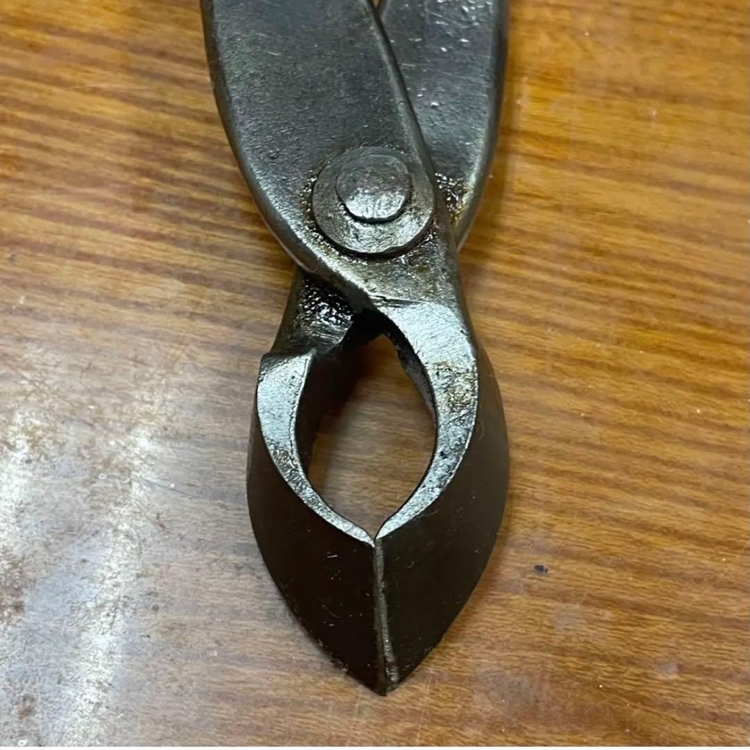 最高級 盆栽用具 昌国【特製】又切り鋏(約)214㎜ 240g