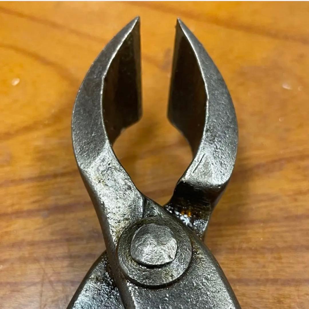 最高級 盆栽用具 昌国【特製】又切り鋏(約)214㎜ 240g