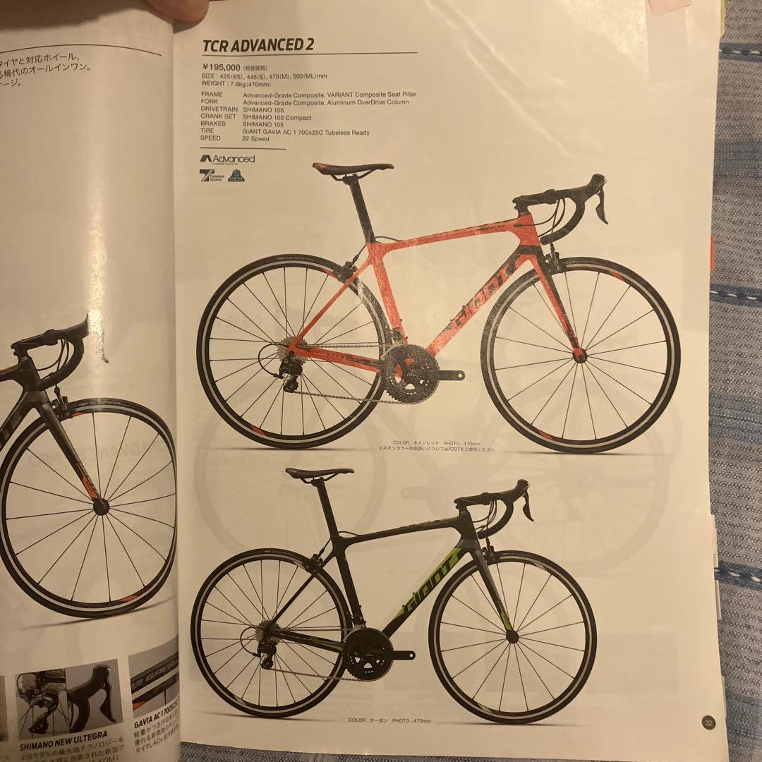 Giant 2018 TCR ADVANCED2フロントフォーク