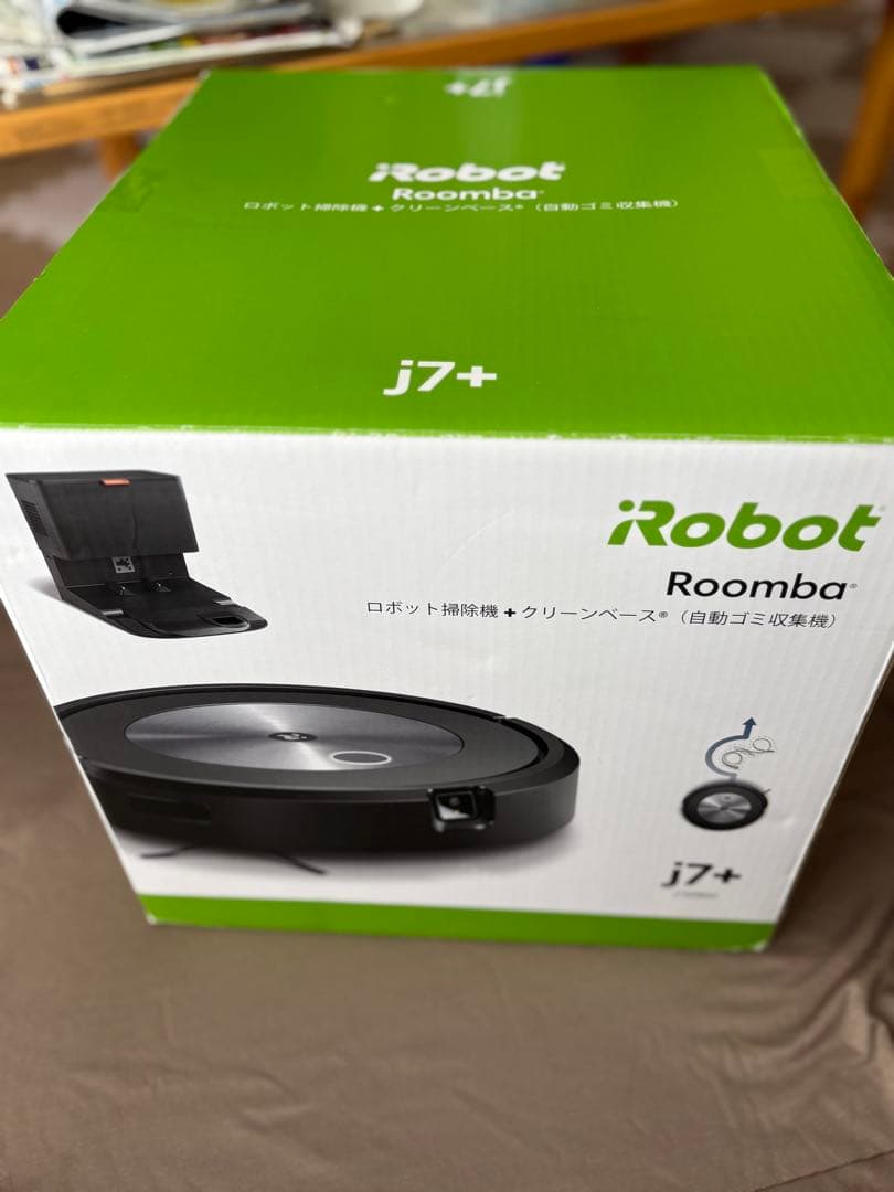 iRobot Roomba j7+ロボット掃除機 クリーンベース付き