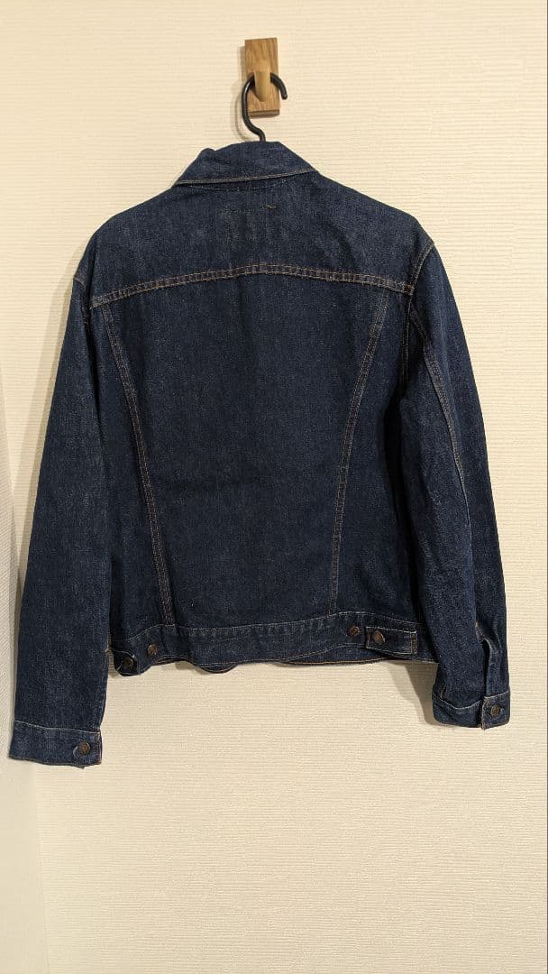 リーバイス　70505 e 44 ケアタグ　ボタン裏529　移行期