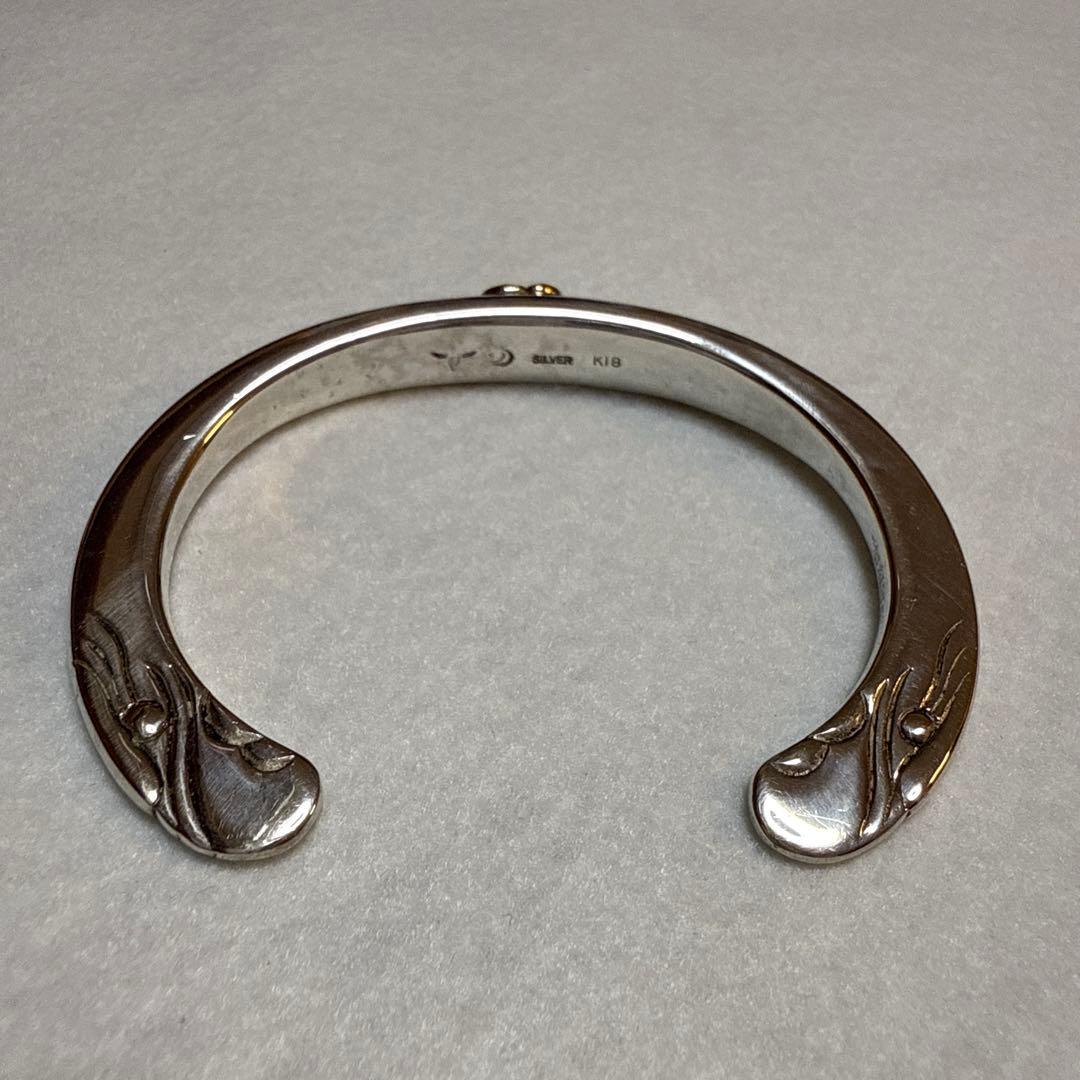 TADY&KINGイーグルフェイスバングルK18ローズＭサイズ