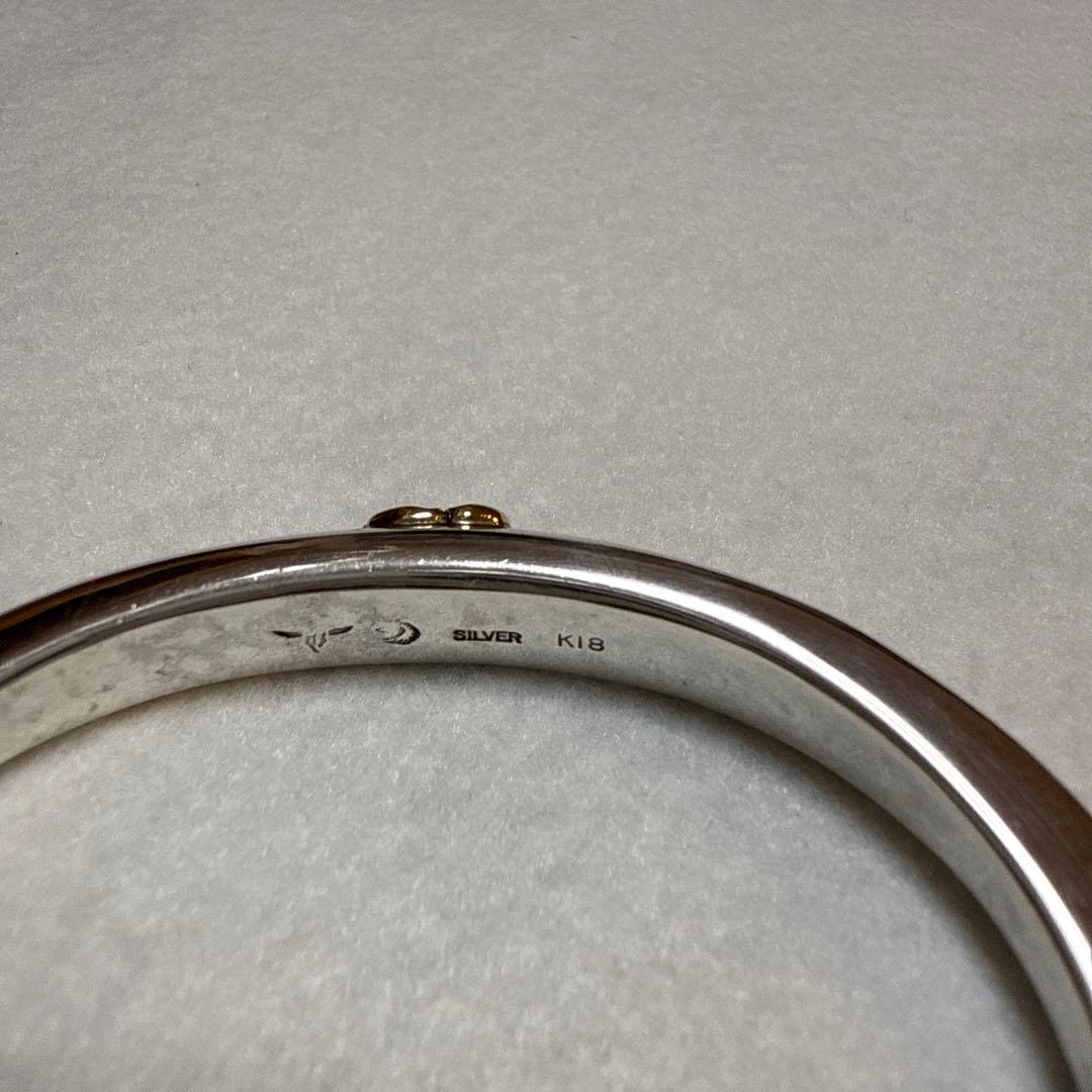 TADY&KINGイーグルフェイスバングルK18ローズＭサイズ