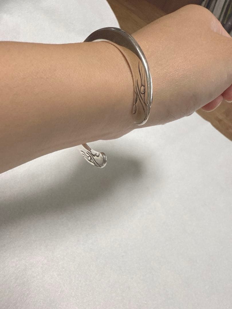 TADY&KINGイーグルフェイスバングルK18ローズＭサイズ